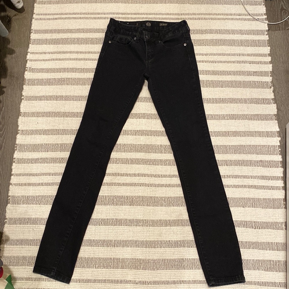 SO black skinny jeans